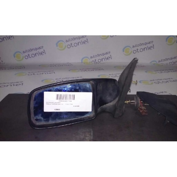 Recambio de retrovisor izquierdo para renault safrane (b54) 2.2i referencia OEM IAM  VERDE OSCURO MANUAL - TERMICO