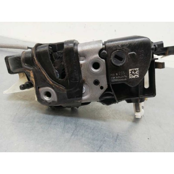 Recambio de cerradura puerta delantera izquierda para peugeot 3008 style referencia OEM IAM 9810423580 PSA104235 6 PINS