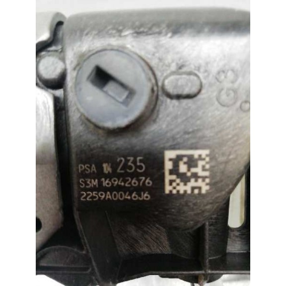 Recambio de cerradura puerta delantera izquierda para peugeot 3008 style referencia OEM IAM 9810423580 PSA104235 6 PINS