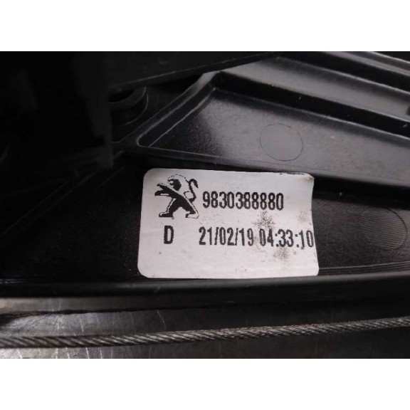 Recambio de elevalunas trasero derecho para peugeot 3008 style referencia OEM IAM 9810488480 9830388880 6 PINS