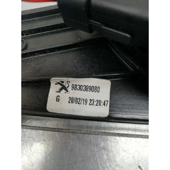 Recambio de elevalunas trasero izquierdo para peugeot 3008 style referencia OEM IAM 9810488580 9830389080 5 CABLES