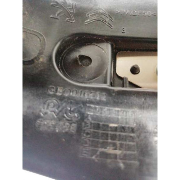 Recambio de maneta exterior delantera derecha para peugeot 3008 style referencia OEM IAM GE0016532 MARRON 9802977180