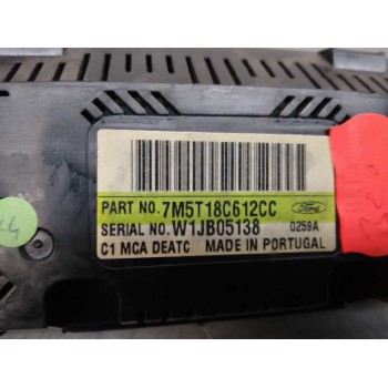 Recambio de mando climatizador para ford focus lim. (cb4) 1.6 16v cat referencia OEM IAM 7M5T18C612CC  