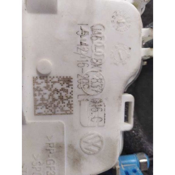 Recambio de cerradura puerta delantera derecha para audi q2 (gab) sport edition referencia OEM IAM 8X1837016C 5 PIN 5P 8X1837016