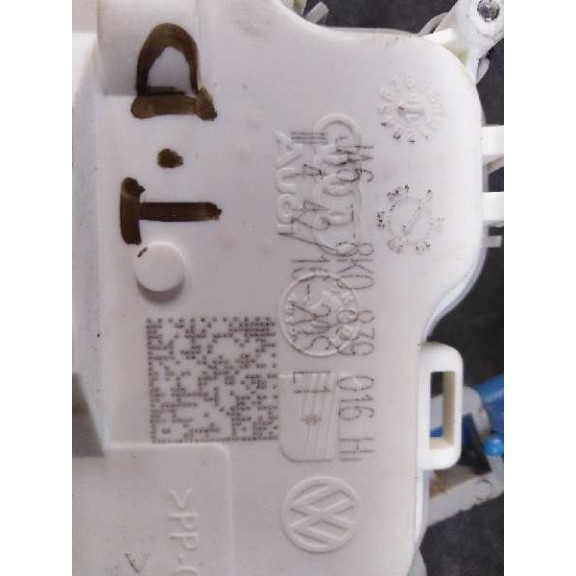 Recambio de cerradura puerta trasera derecha para audi q2 (gab) sport edition referencia OEM IAM 8K0839016H 5 PIN 5P 8K0839016H