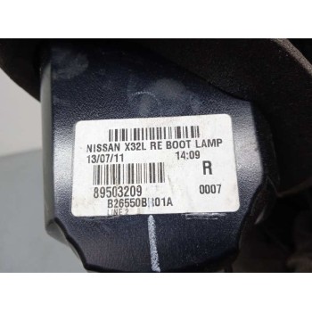 Recambio de piloto trasero derecho interior para nissan qashqai (j10) 1.5 dci turbodiesel cat referencia OEM IAM 26550BR01A 8950