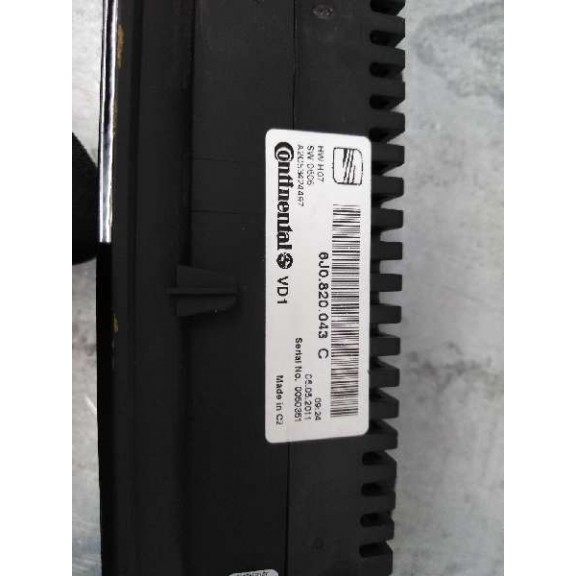 Recambio de mando climatizador para seat ibiza st (6j8) style itech referencia OEM IAM 6J0820043C 6J0820043 6J0820043NEE