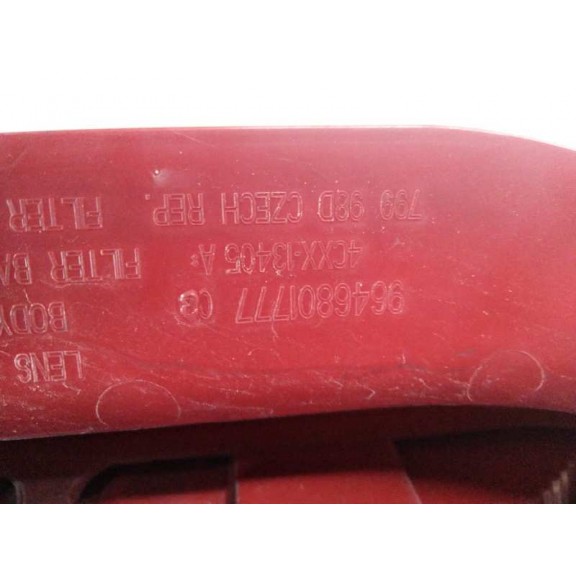 Recambio de piloto trasero izquierdo para citroën c4 coupe vtr plus referencia OEM IAM 9646801777  