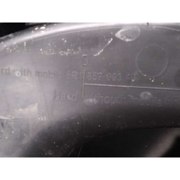 Recambio de kit airbag para volkswagen polo (6r1) advance referencia OEM IAM 6R1857003 5 PUERTAS 