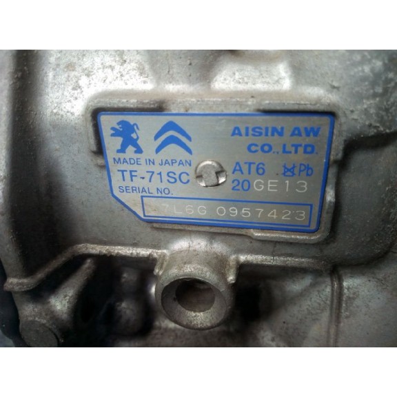 Recambio de caja cambios para citroën c4 picasso feel referencia OEM IAM 20GE13 AUTO 154.770KM