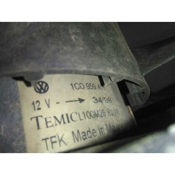 Recambio de electroventilador para volkswagen new beetle (9c1/1c1) 2.0 referencia OEM IAM 1C0959455 1C0959455 3 PINS