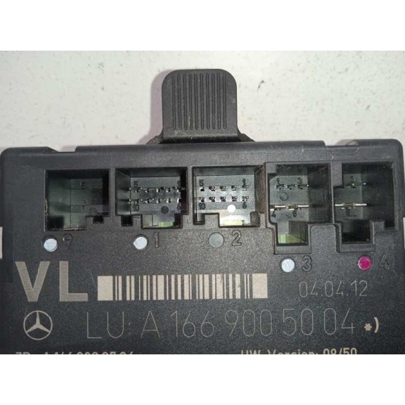 Recambio de modulo electronico para mercedes-benz clase b (w246) b 180 cdi be (246.200) referencia OEM IAM A1669005004 PUERTA DE