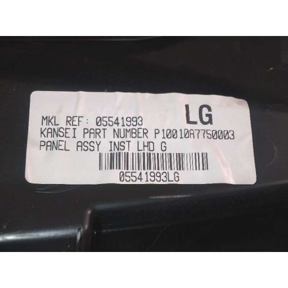 Recambio de kit airbag para nissan qashqai (j10) acenta 4x4 referencia OEM IAM 05541993LG 1ºSERIE 