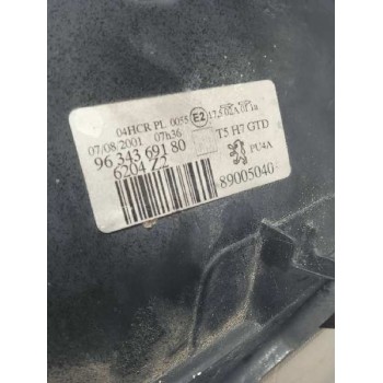 Recambio de faro izquierdo para peugeot 307 (s1) xr referencia OEM IAM 9634369180 BIFARO PULIR 1ª SOPORTE ROTO