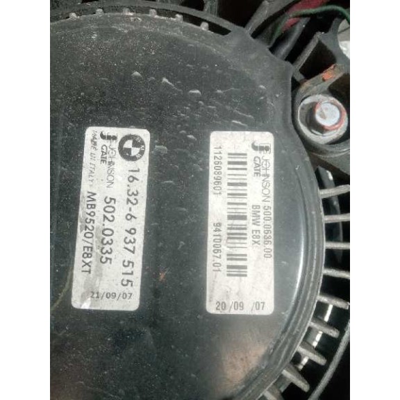 Recambio de electroventilador para bmw serie 1 coupe (e82) 2.0 turbodiesel cat referencia OEM IAM 16326937515  