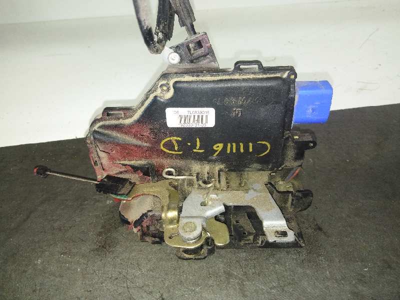 Recambio de cerradura puerta trasera derecha para seat altea (5p1) 2.0 tdi referencia OEM IAM   7 PIN