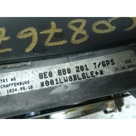 Recambio de airbag delantero izquierdo para audi a4 berlina (8e) 1.9 tdi (96kw) referencia OEM IAM 8E0880201T  