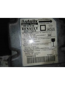 Recambio de centralita airbag para renault megane i fase 2 berlina (ba0) 1.4 16v expression referencia OEM IAM    2