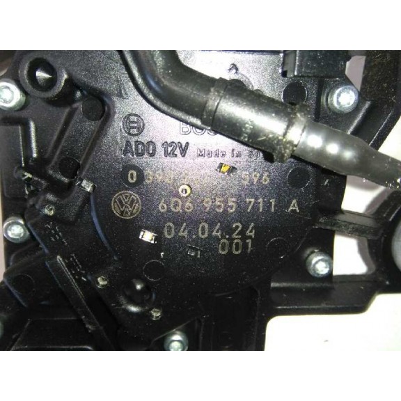 Recambio de motor limpia trasero para volkswagen polo (9n1) highline referencia OEM IAM 6Q6955711A  