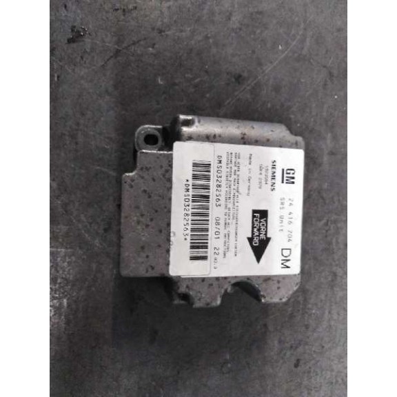 Recambio de centralita airbag para opel zafira a club referencia OEM IAM 24416704  