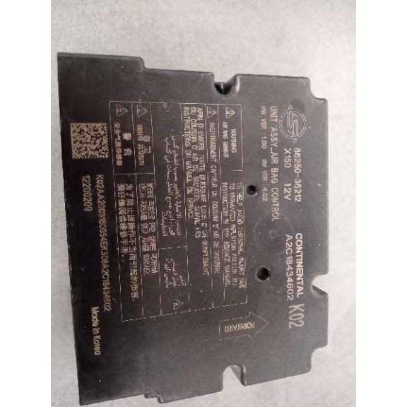 Recambio de kit airbag para ssangyong tivoli referencia OEM IAM A2C18434602 8620135500LBH 