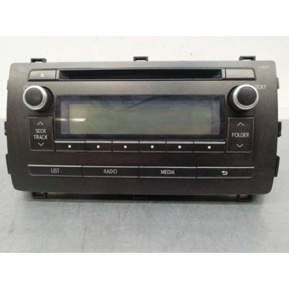 Recambio de sistema audio / radio cd para toyota auris 1.4 turbodiesel cat referencia OEM IAM 8612002880  