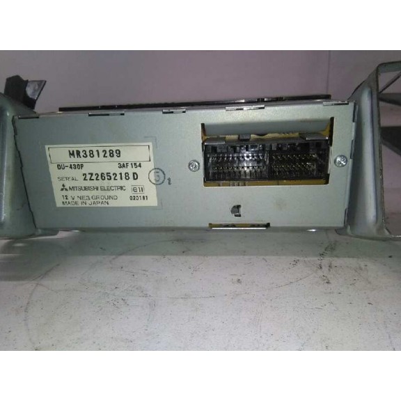 Recambio de display para mitsubishi space star (dg0) 1900 di-d avance referencia OEM IAM MR381289  
