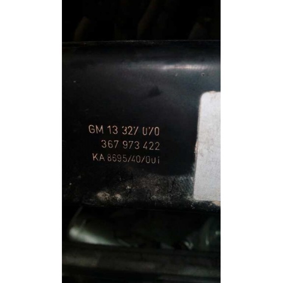 Recambio de puente delantero para opel zafira tourer 2.0 cdti referencia OEM IAM 13327070  