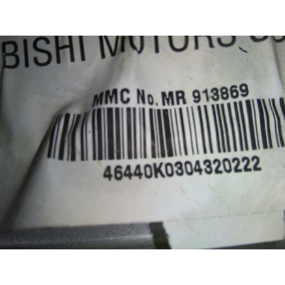 Recambio de airbag delantero derecho para mitsubishi space star (dg0) 1900 di-d avance referencia OEM IAM MR913869  