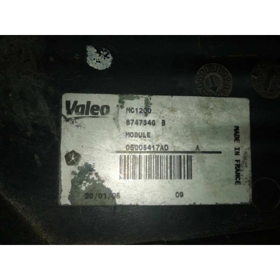 Recambio de electroventilador para chrysler voyager (rg) 2.8 crd cat referencia OEM IAM 874746V 874734G 