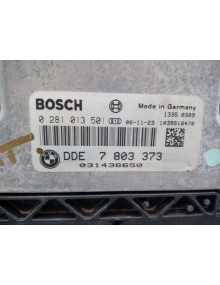 Recambio de centralita motor uce para bmw serie 5 berlina (e60) 520d referencia OEM IAM 7803373 0281013501  2