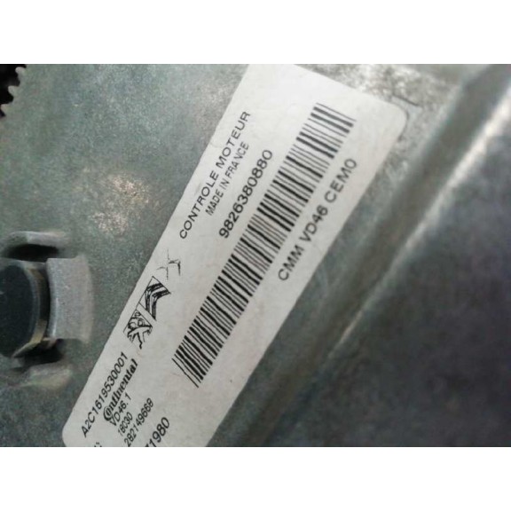 Recambio de centralita motor uce para citroën c4 picasso feel referencia OEM IAM 9826380880 9806671980 CONTINENTAL