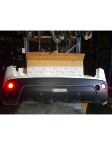Recambio de paragolpes trasero para nissan qashqai (j10) tekna referencia OEM IAM  BLANCO 1ºSERIE C/SENSORES APARC.