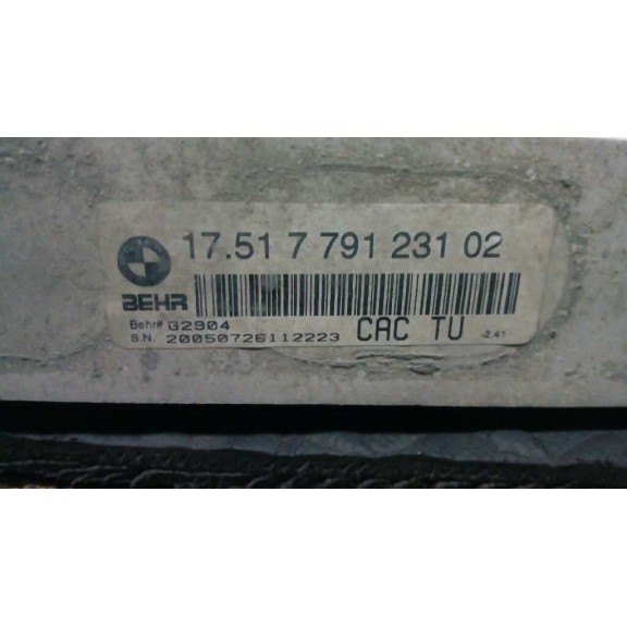 Recambio de intercooler para bmw x5 (e53) 3.0d referencia OEM IAM 1751779123102  