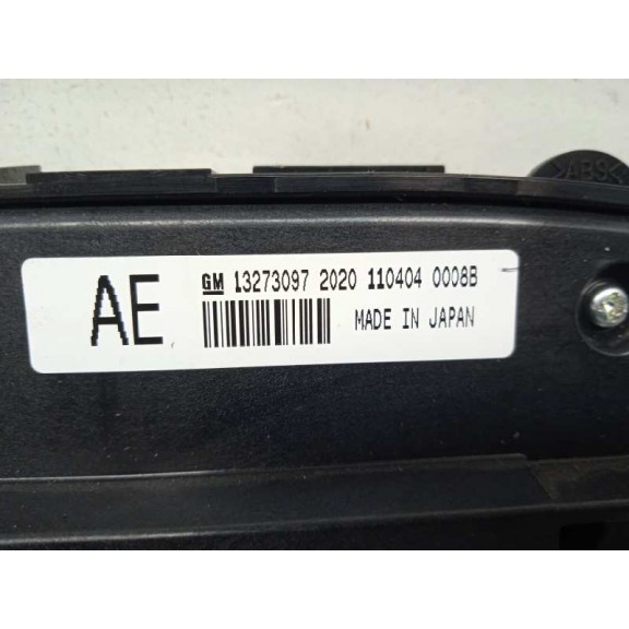 Recambio de mando climatizador para opel insignia berlina cosmo referencia OEM IAM 13273097 13273097 