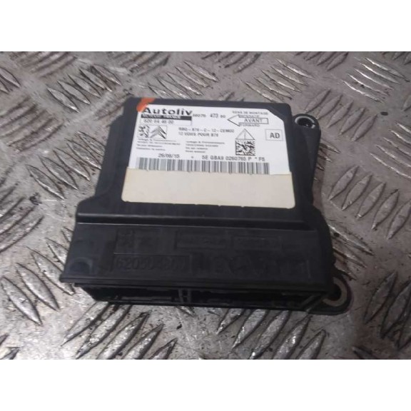 Recambio de centralita airbag para citroën c4 picasso intensive referencia OEM IAM 620644600 9807547380 