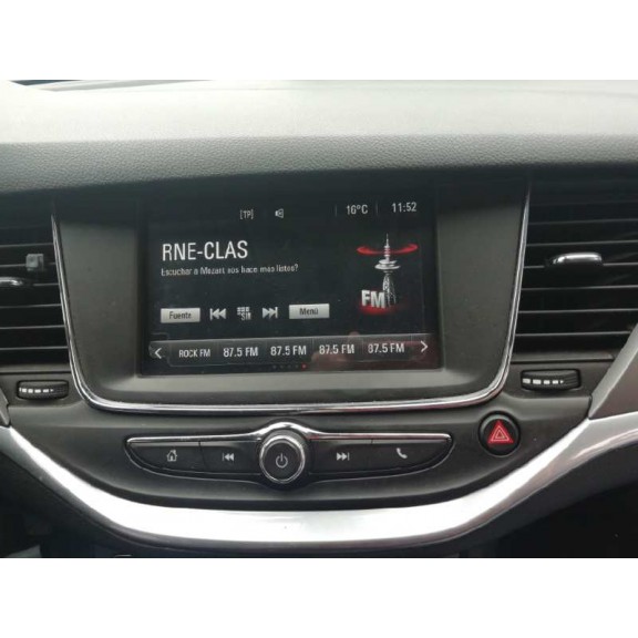 Recambio de sistema audio / radio cd para opel astra k lim. 5türig selective referencia OEM IAM   