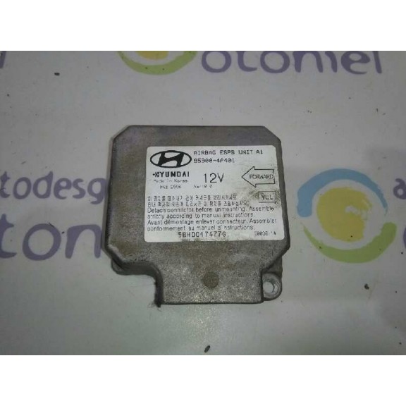 Recambio de centralita airbag para hyundai h 1 2.5 turbodiesel referencia OEM IAM 959004A401  