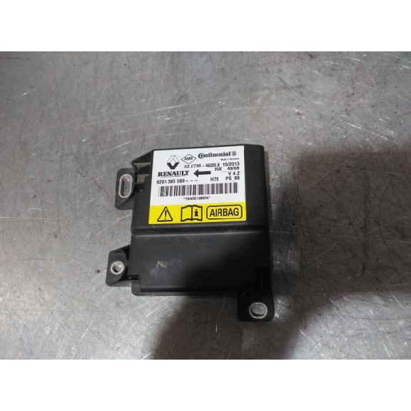 Recambio de centralita airbag para dacia duster 1.6 16v cat referencia OEM IAM 8201385569  