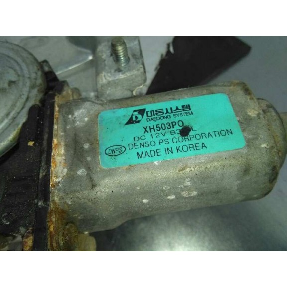 Recambio de elevalunas trasero izquierdo para kia rio 1.3 cat referencia OEM IAM XH503P0 ELECTRICO 2 PINS