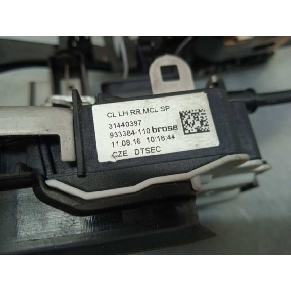 Recambio de cerradura puerta trasera izquierda para volvo v40 kinetic referencia OEM IAM 31440397 9333384110 8 CABLES