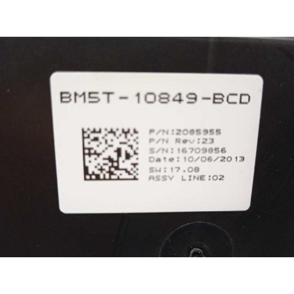 Recambio de cuadro instrumentos para ford c-max trend referencia OEM IAM BM5T10849BCD  240KMH--6000RPM