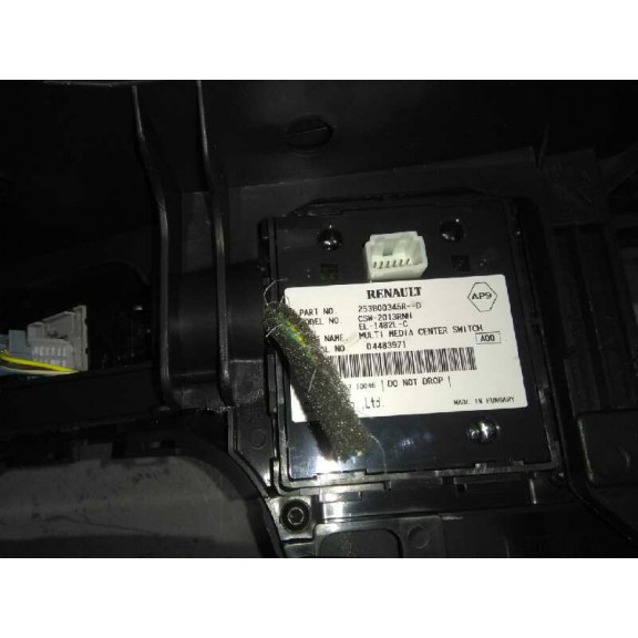 Recambio de consola central para renault megane iii berlina 5 p bose edition referencia OEM IAM   