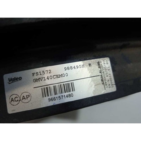 Recambio de electroventilador para peugeot 308 confort referencia OEM IAM 9661571480 988495H 