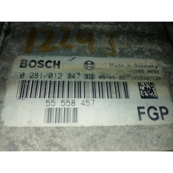 Recambio de centralita motor uce para saab 9-3 berlina 1.9 tid linear (i/d) referencia OEM IAM 0281014077 55558457 