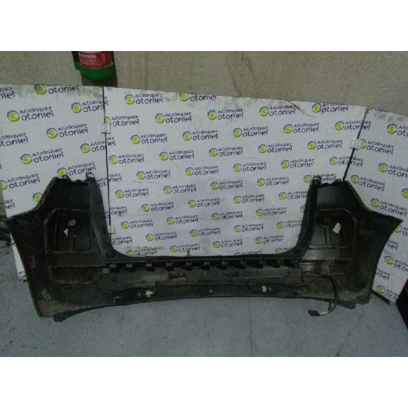 Recambio de paragolpes trasero para citroën c4 picasso exclusive referencia OEM IAM  NEGRO CON SENSORES