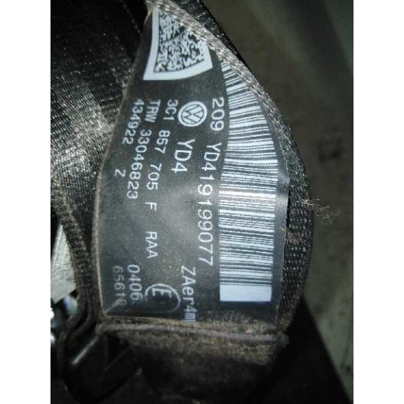 Recambio de cinturon seguridad delantero izquierdo para volkswagen passat berlina (3c2) 2.0 tdi referencia OEM IAM 3C1857705F PR