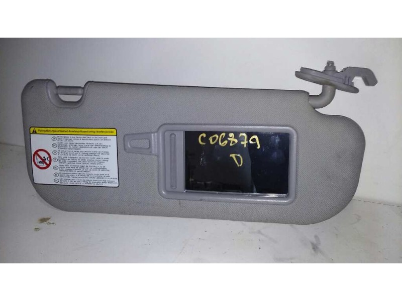 Recambio de parasol derecho para hyundai i30 (gd) style referencia OEM IAM 928923S000TX  