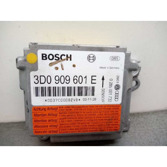 Recambio de centralita airbag para volkswagen touareg (7la) tdi r5 referencia OEM IAM 3D0909601E  