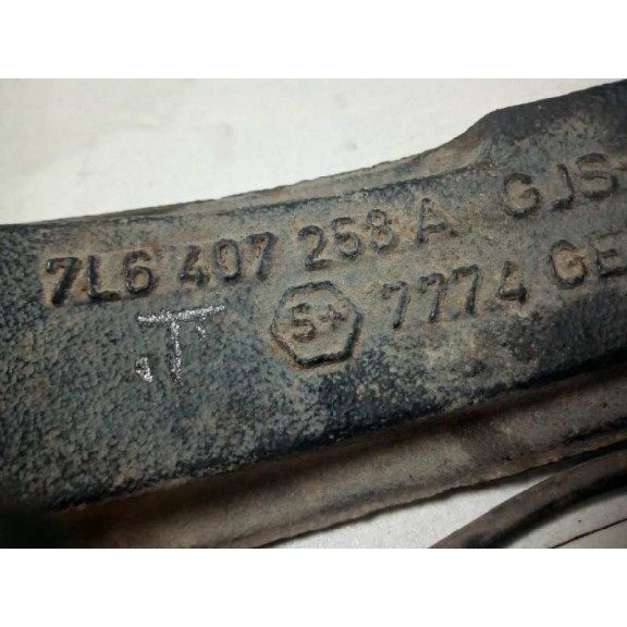 Recambio de mangueta delantera derecha para volkswagen touareg (7la) tdi r5 referencia OEM IAM 7L6407258A  